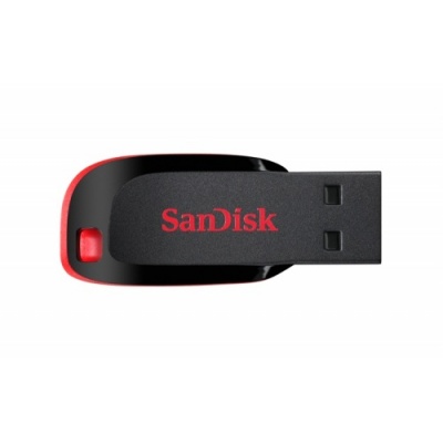 MEMORIA USB 128GB SANDISK CRUZER BLADE NEGRO 2.0