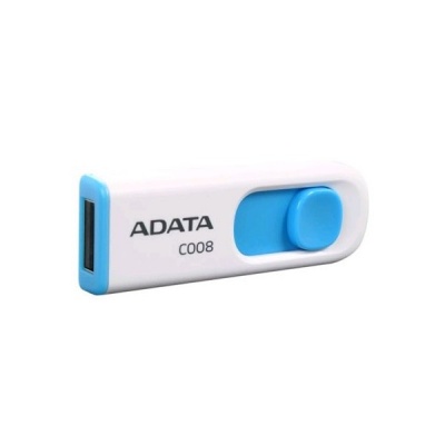 MEMORIA USB 16GB ADATA C008 BLANCO AZUL