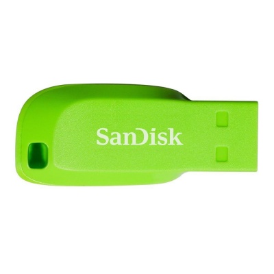  MEMORIA USB 32GB CRUZER BLADE SANDISK VERDE 2.0