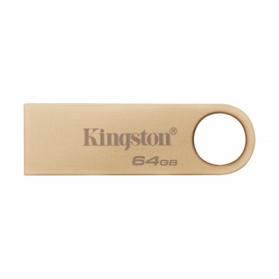 MEMORIA USB 64GB 3.2 DATATRAVELER SE9 DORADA KINGSTON 