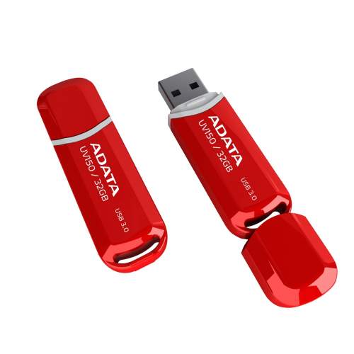 MEMORIA USB 32GB UV150 ADATA COLOR ROJA