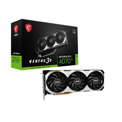 TARJETA DE VIDEO RTX 4070TI 12G OC MSI VENTUS 3X
