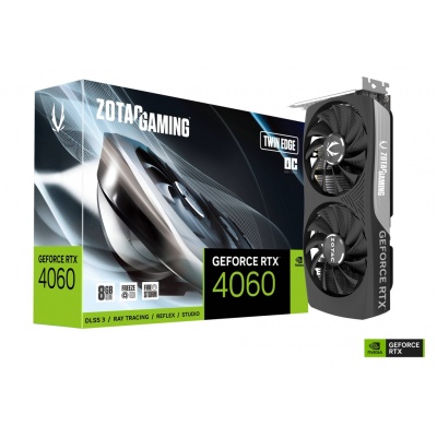 TARJETA DE VIDEO ZOTAC RTX 4060 8GB TWIN EDGE OC 
