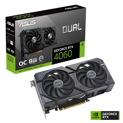 TARJETA DE VIDEO RTX 4060 OC 8GB DDR6 ASUS 