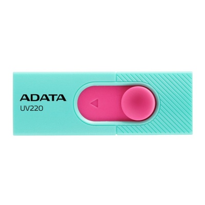 MEMORIA USB 32GB UV220 TURQUESA-ROSA ADATA 2.0