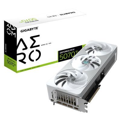 Tarjeta de video RTX 5070 Ti AERO OC 16G Gigabyte 