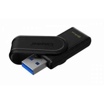 Memoria USB 64gb 3.2 Datatraveler Exodia S negro Kingston 